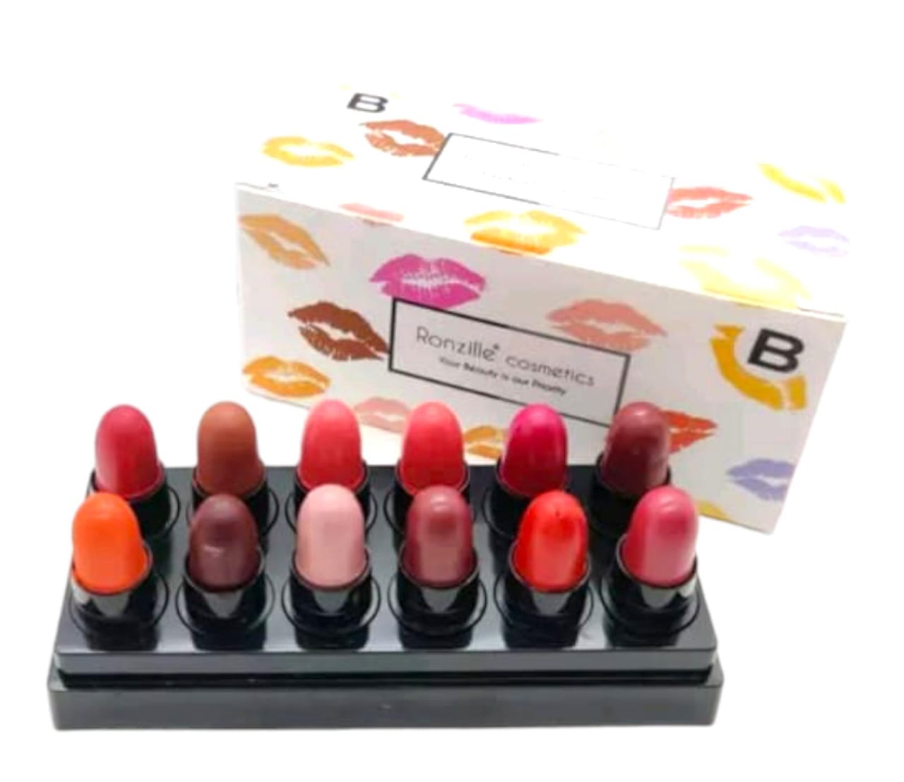 Mini Bullet  Lipstick Set Of Twelve Shade 